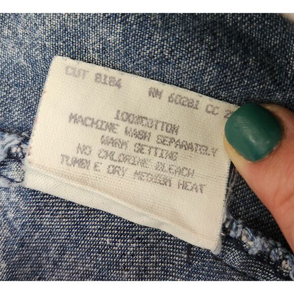 Vintage 80s Cherokee Acid Wash Jeans Women’s 10 Retro Granny Hiphop Mom USA - Picture 7 of 11